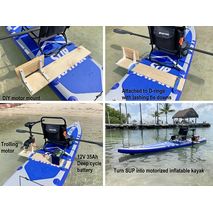 Motorized SUP kayak