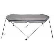 Large Deluxe 2 Bow bimini with removable side panels
