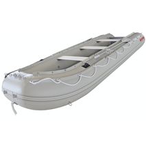 Saturn Heavy Duty Fishing Kayak FKB430 Light Gray