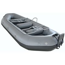 Rowing Frame for Large Rafts