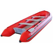 Saturn 13.8' Inflatable Motor Boat SD415R Red