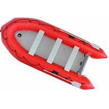 Saturn 13.8' Inflatable Motor Boat SD415R Red