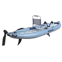 Saturn Pedal Kayak FPK365 V2 with OPTIONAL rudder system installed.