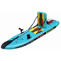 Saturn Portable Inflatable Kayak SOT260 shown with optional accessories