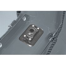 Universal rod holder path accept both Scotty and Railblaza accessories