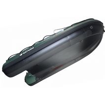 Saturn Green 12' FB365N Inflatable Fishing Boat with air deck floor.