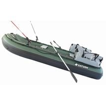 Shown with optional dry bags and rod holders