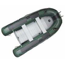 Green Fishing Boat FB300 with aluminum floor