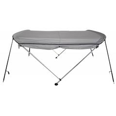 Large Deluxe 2 Bow bimini with removable side panels