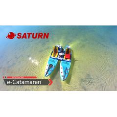Saturn platform for SUPs catamaran