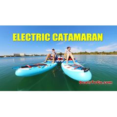 Saturn platform for SUPs catamaran