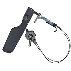 Rudder kit with lever