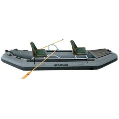 Fly Fishing Raft FR380 with rowing frame installed