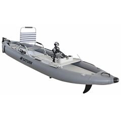 12' Inflatable Pedal Kayak PK365 V2.0 with Optional Rudder Lever