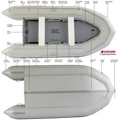 Saturn SD385G V2 Pro Inflatable Boat