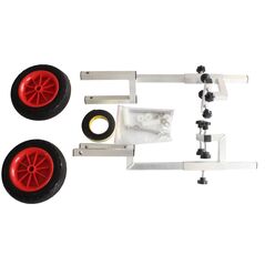 Double Support Heavy-Duty Detachable Wheels