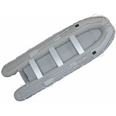 Saturn Heavy Duty Fishing Kayak FKB430 Light Gray