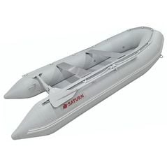 Saturn inflatable boat SD365G Light Gray