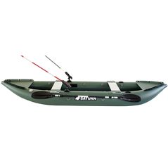 Saturn NEW Inflatable Fishing Kayak FK396N Green