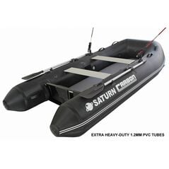 Saturn Extra Heavy-Duty Carbon Black CN330 Inflatable Boat