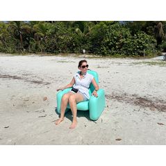 Saturn inflatable chair
