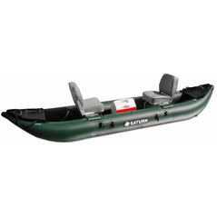 Saturn OLD Inflatable Fishing Kayak FK396N Green