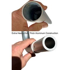 Extra Heavy-Duty Thick Aluminum Construction