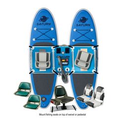 Inflatable Catamaran Platform for Two Paddle Boards