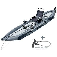 Saturn Inflatable Kayak FPK365 V1 with Tandem Configuration with 2 seats