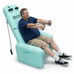 Inflatable Fitness Chair for Home Workouts.