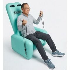 Inflatable Fitness Chair for Home Workouts.
