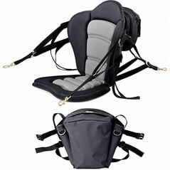 Deluxe Fishing Kayak Seat with Rod Holders