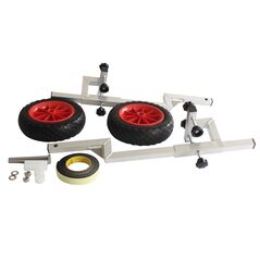 No Drill Wheels for inflatable boat V2.