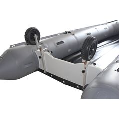 No Drill Wheels for inflatable boat V1