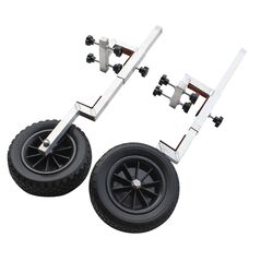 No Drill Wheels for inflatable boat V1.