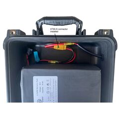 Example of XT90-S connector installed