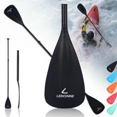 Black SUP paddles