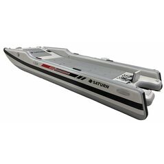12.6' Saturn CAT385 Inflatable Drop-Stitch Catamaran Boat