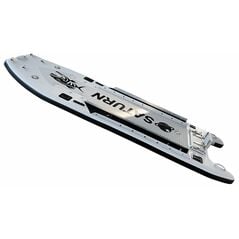 13 ft Xtreme Saturn Extra-Wide Inflatable Fishing Micro Skiff XFSUP380 V2