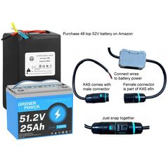 How to connect to battery