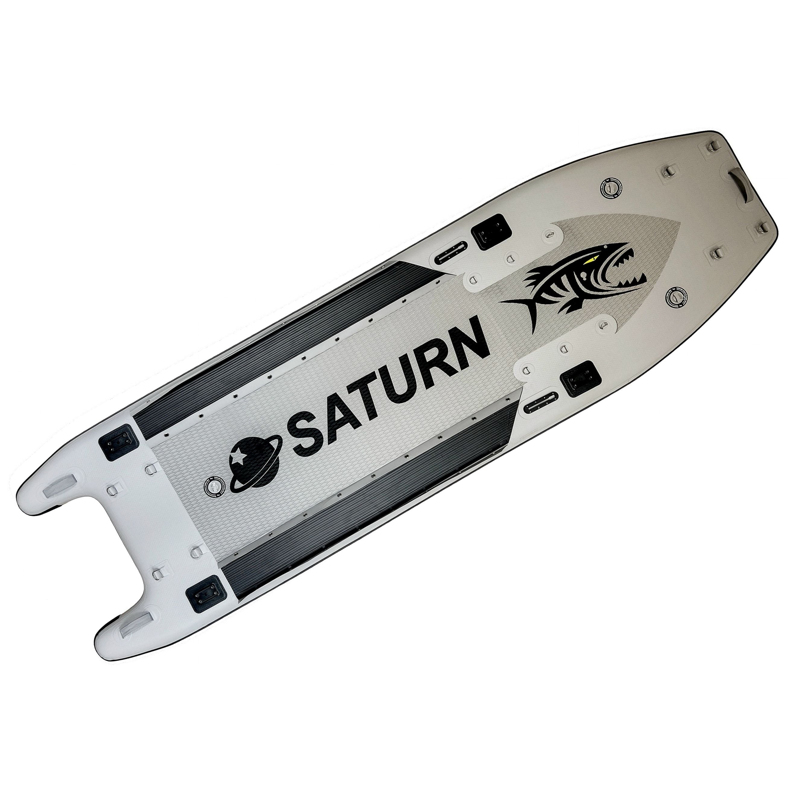 Saturn Xtreme Dual Motor Mount Pro-Angler Inflatable Fishing
