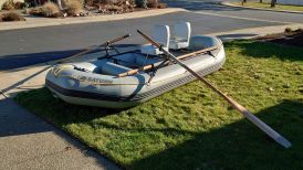 Saturn Inflatable River Raft RD385