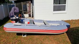 Customer's Picture of AM330 Inflatable Boat