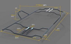 Rowing Frame Dimensions