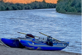 Saturn CR385 river catamaran raft