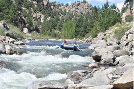 Saturn CR385 river catamaran raft