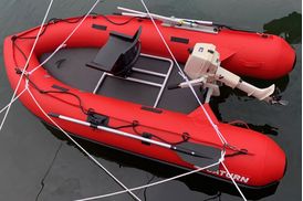 Seating Frame installed on a boat