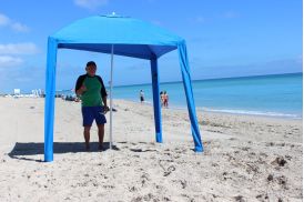 Beach Umbrella Cabana