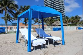 Beach Umbrella Cabana