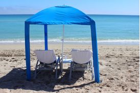 Beach Umbrella Cabana